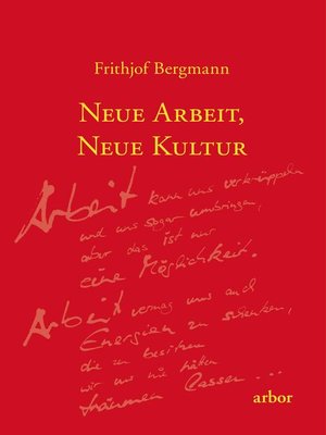 cover image of Neue Arbeit, neue Kultur